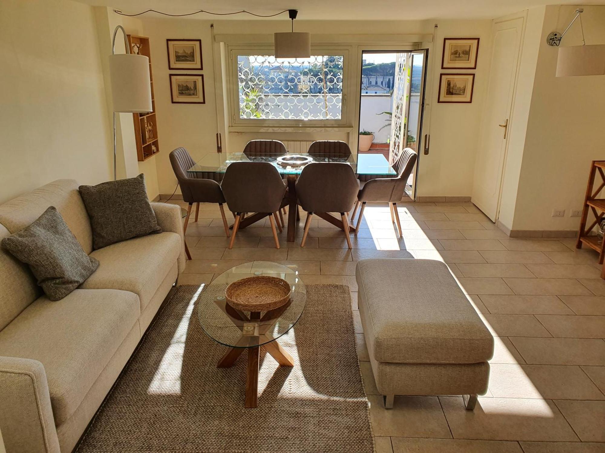Appartamento "La Terrazza Di Giacinta" Рим Экстерьер фото